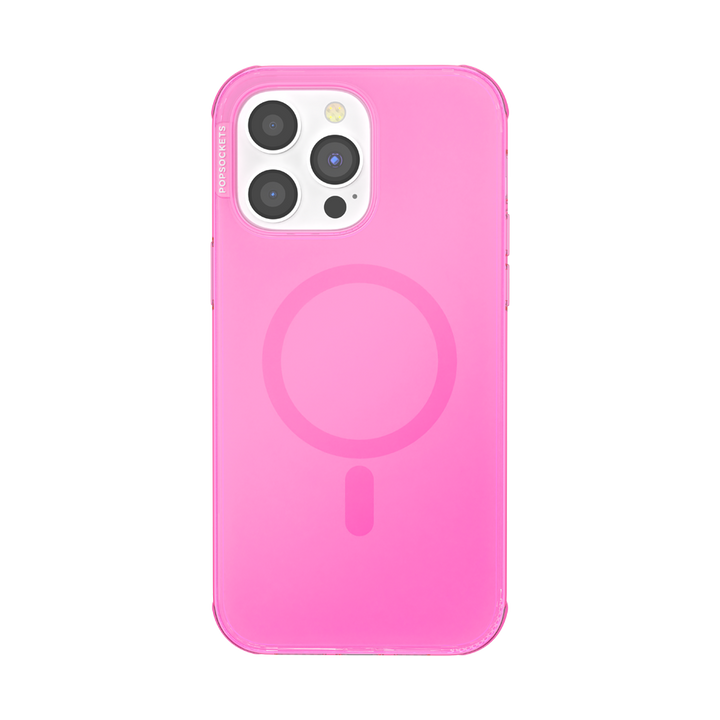 Carcasa MagSafe® iPhone 14 Pro Max - Rosa Neón