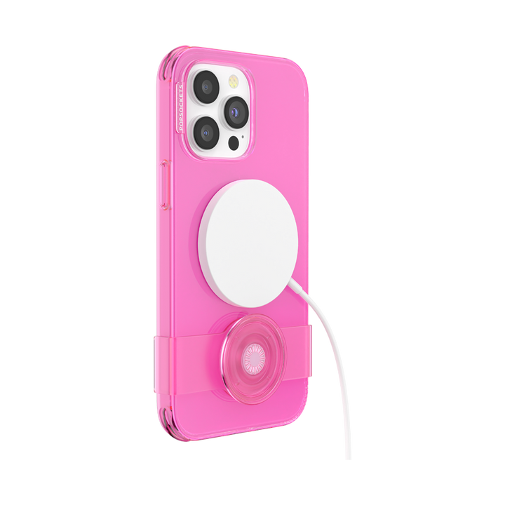 Carcasa MagSafe® iPhone 14 Pro Max - Rosa Neón