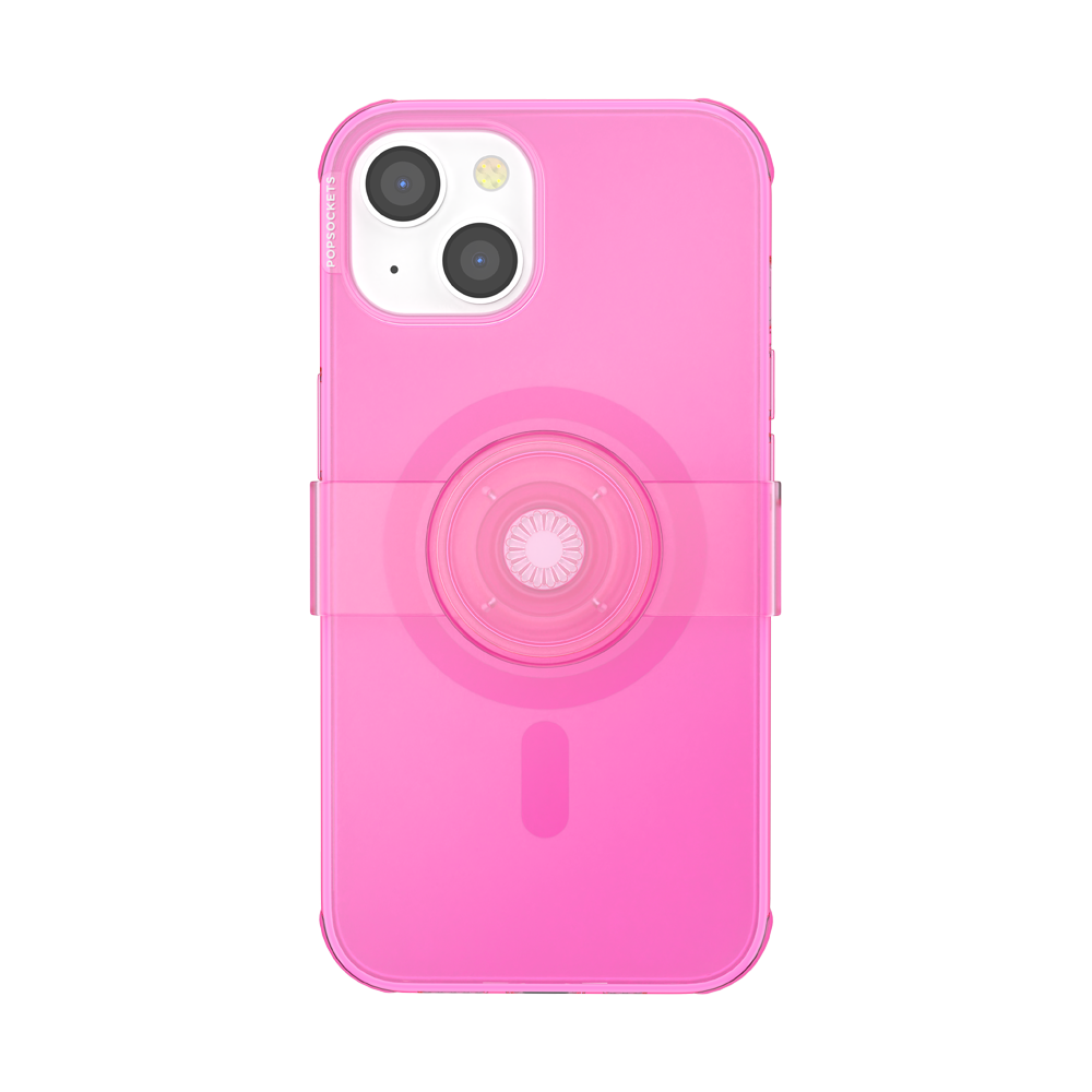 Carcasa MagSafe® iPhone 14 / iPhone 13 - Rosa Neón