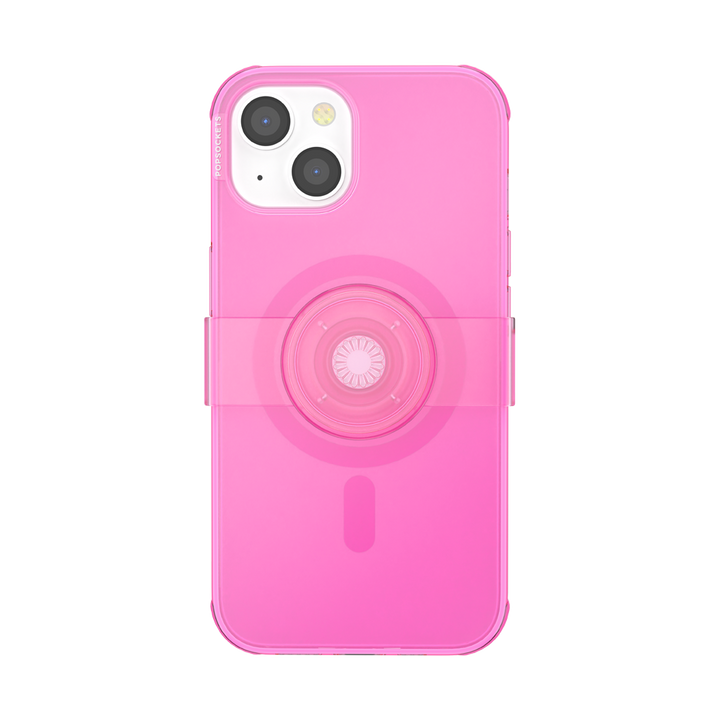 Carcasa MagSafe® iPhone 14 / iPhone 13 - Rosa Neón