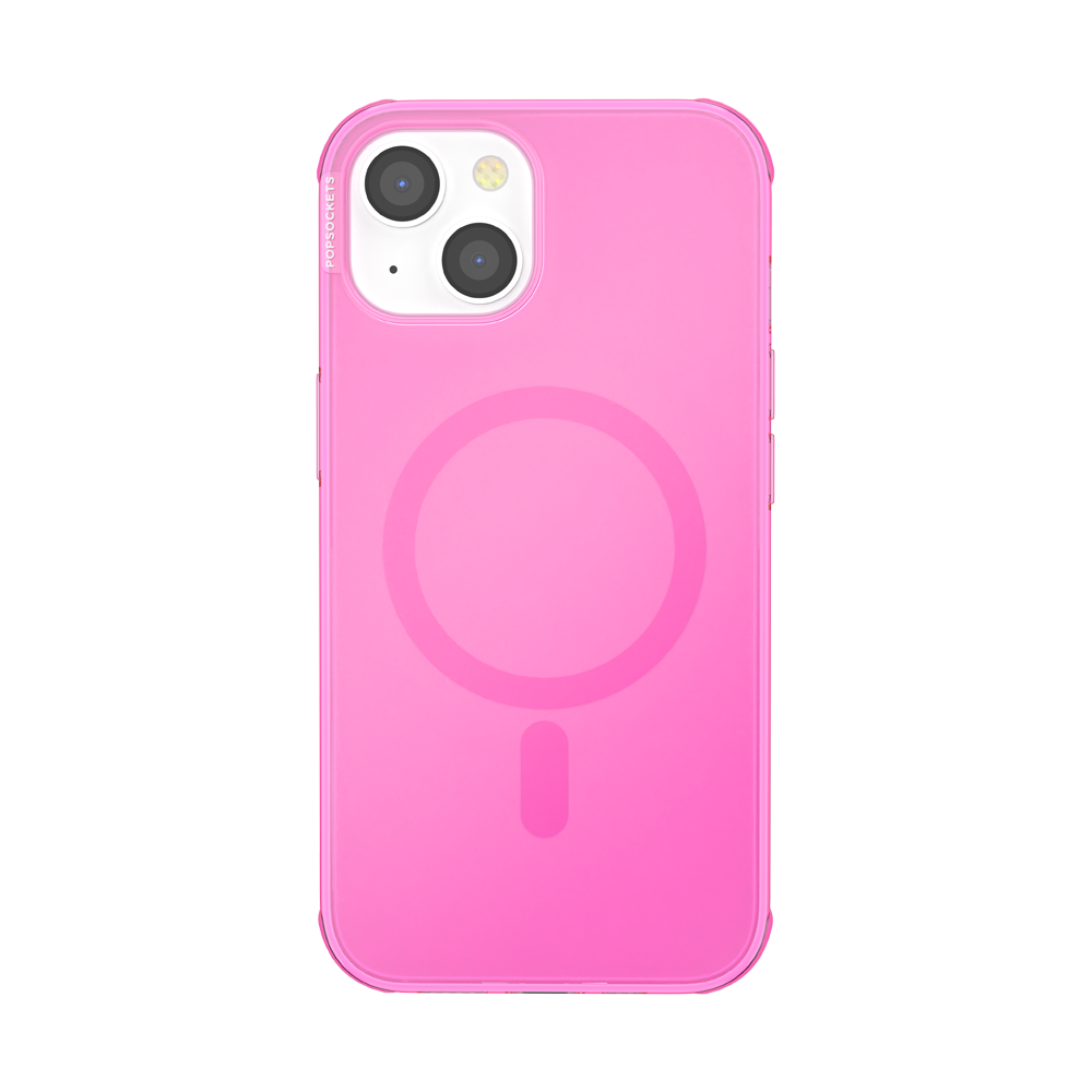 Carcasa MagSafe® iPhone 14 / iPhone 13 - Rosa Neón