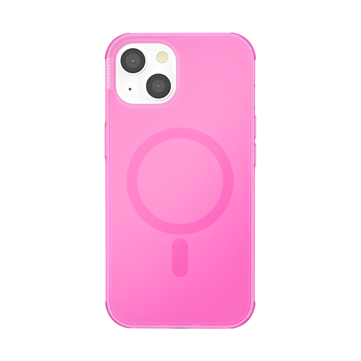 Carcasa MagSafe® iPhone 14 / iPhone 13 - Rosa Neón