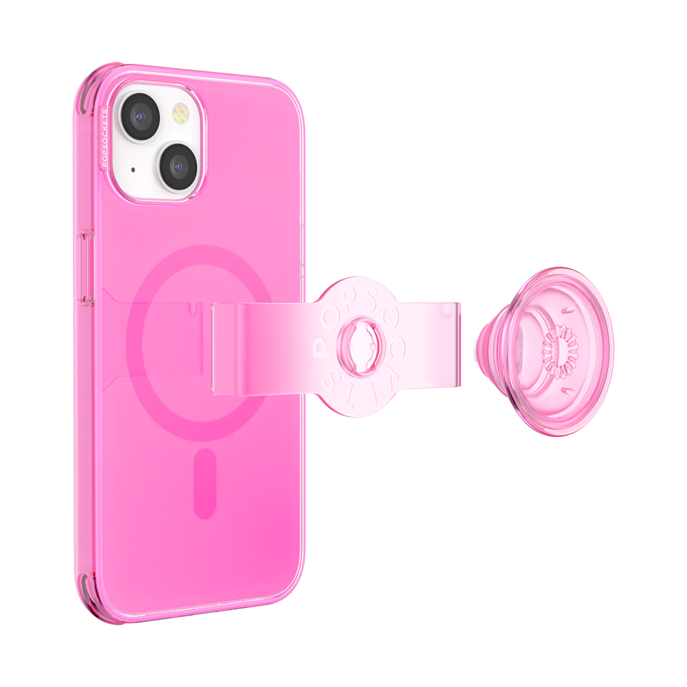 Carcasa MagSafe® iPhone 14 / iPhone 13 - Rosa Neón