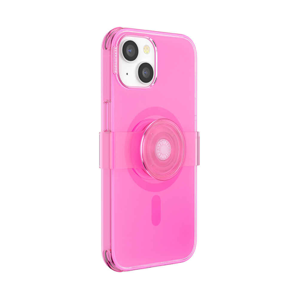 Carcasa MagSafe® iPhone 14 / iPhone 13 - Rosa Neón