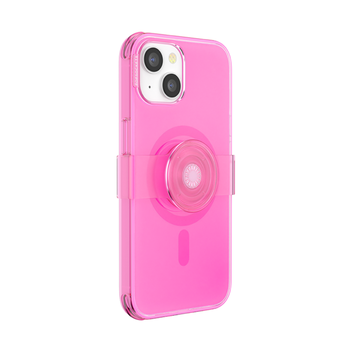 Carcasa MagSafe® iPhone 14 / iPhone 13 - Rosa Neón