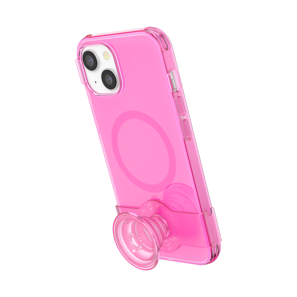 Carcasa MagSafe® iPhone 14 / iPhone 13 - Rosa Neón
