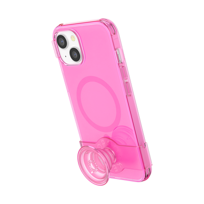 Rosa Neón • iPhone 14 MagSafe® con Slide Grip