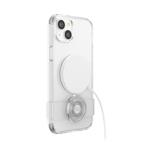 Transparente • iPhone 14 Plus MagSafe® con Slide Grip, PopSockets