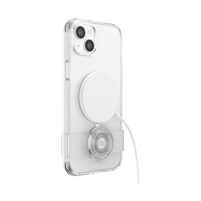 Transparente • iPhone 14 Plus MagSafe® con Slide Grip, PopSockets