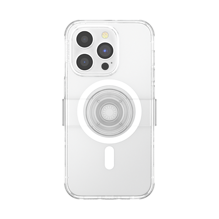 Transparente • iPhone 14 Pro MagSafe® con Slide Grip, PopSockets
