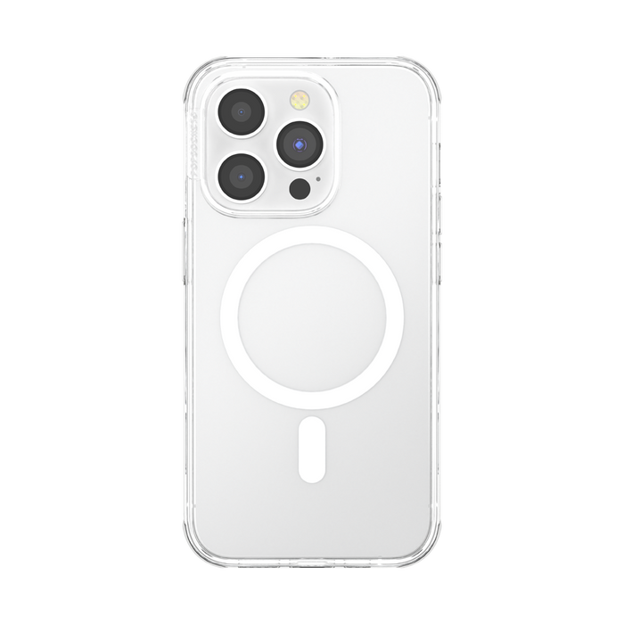 Transparente • iPhone 14 Pro MagSafe® con Slide Grip, PopSockets