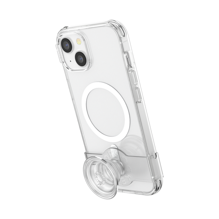 Transparente • iPhone 14 MagSafe® con Slide Grip, PopSockets