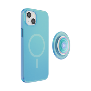 Tornasol • iPhone 15 Plus con MagSafe® Grip, PopSockets