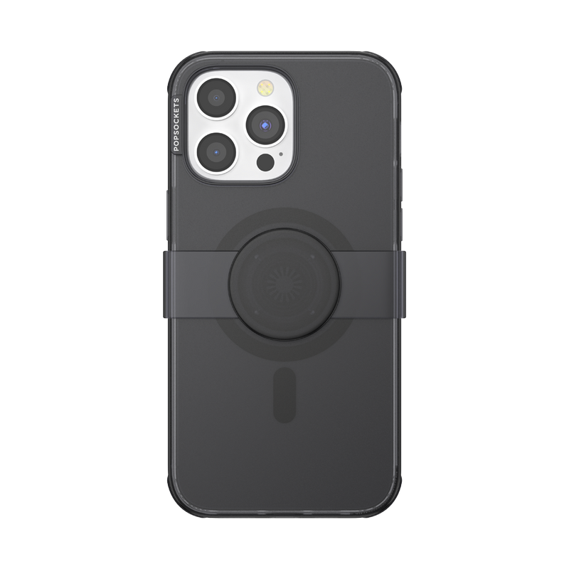 Negro Translúcido • iPhone 14 ProMax MagSafe® con Slide Grip