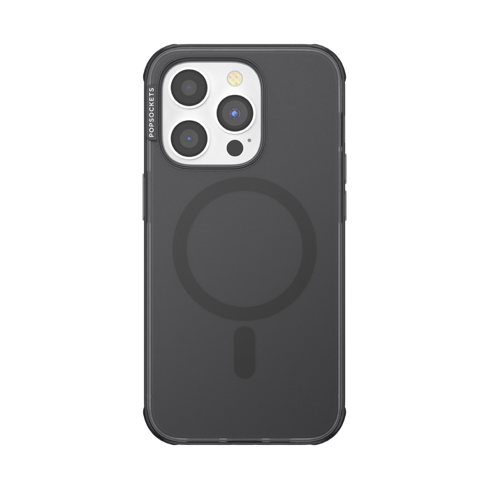 Negro Translúcido • iPhone 14 Pro MagSafe® con Slide Grip, PopSockets