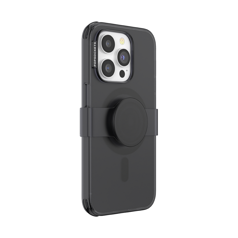 Negro Translúcido • iPhone 14 Pro MagSafe® con Slide Grip