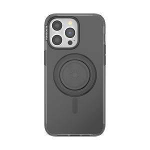 Negro Traslúcido • iPhone 15 ProMax con MagSafe® Grip, PopSockets
