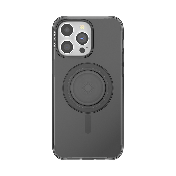 Negro Traslúcido • iPhone 15 ProMax con MagSafe® Grip, PopSockets