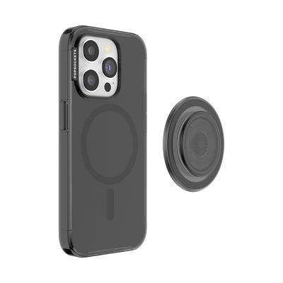 Negro Translúcido • iPhone 15 Pro con MagSafe® Grip