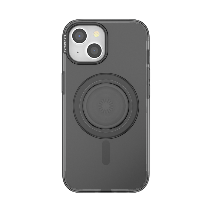 Negro Translúcido • iPhone 15 con MagSafe® Grip, PopSockets