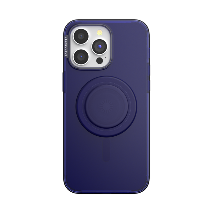 Azul Naval • iPhone 15 ProMax con MagSafe® Grip, PopSockets