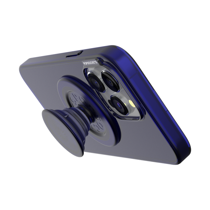 Azul Naval • iPhone 15 ProMax con MagSafe® Grip, PopSockets