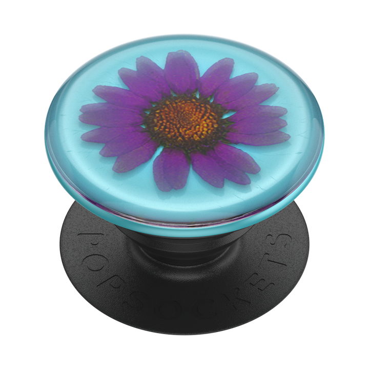 Flor Real En Resina - Purpura