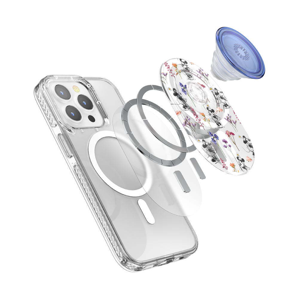 Grip MagSafe® Ovalo - Minnie Floral
