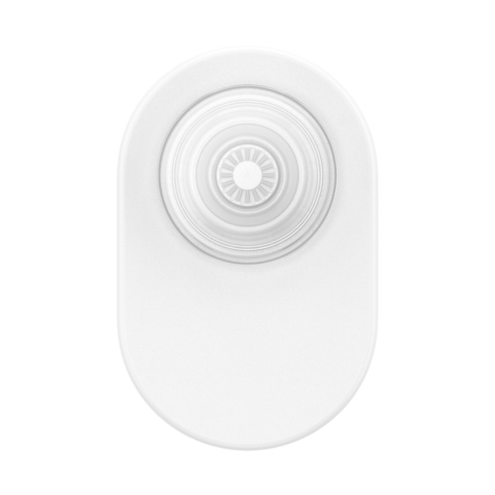 Grip MagSafe® Ovalo - Blanco & Transparente