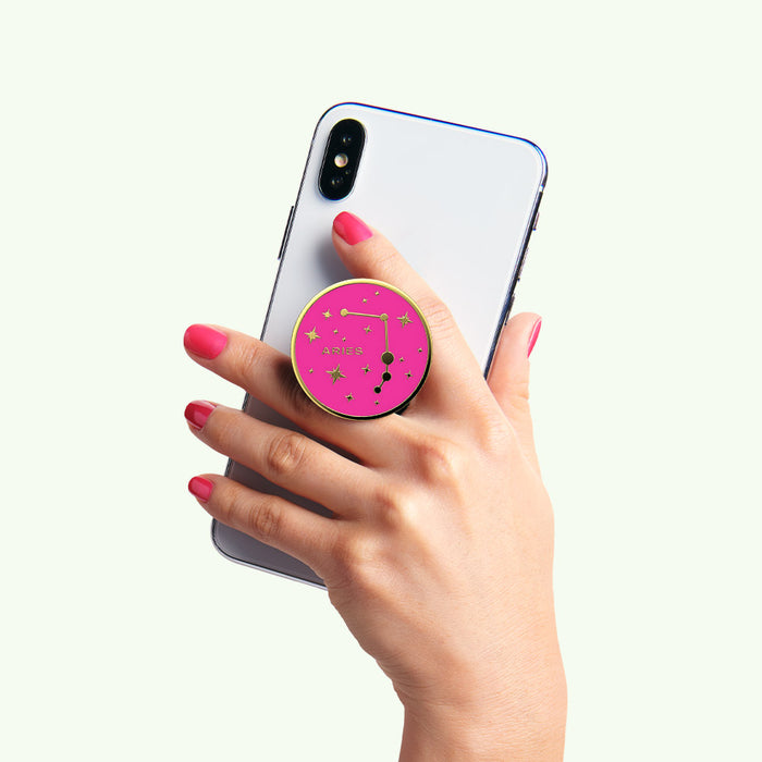 Metálico Aries, PopSockets