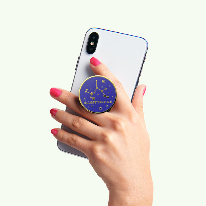 Metálico Sagitario, PopSockets