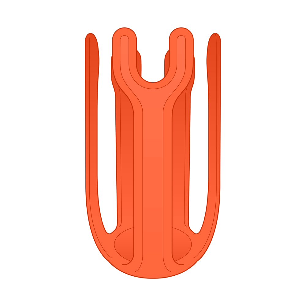 Soporte Flex Naranja