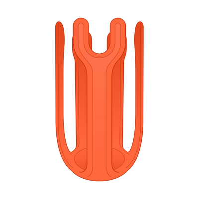 Soporte Flex Naranja