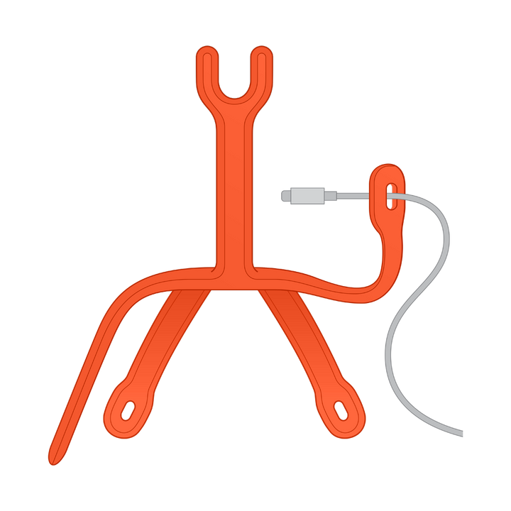 Soporte Flex Naranja