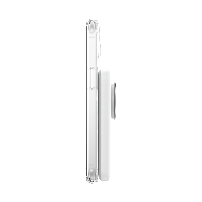 Magsafe Anker Aluminio Blanco, PopSockets