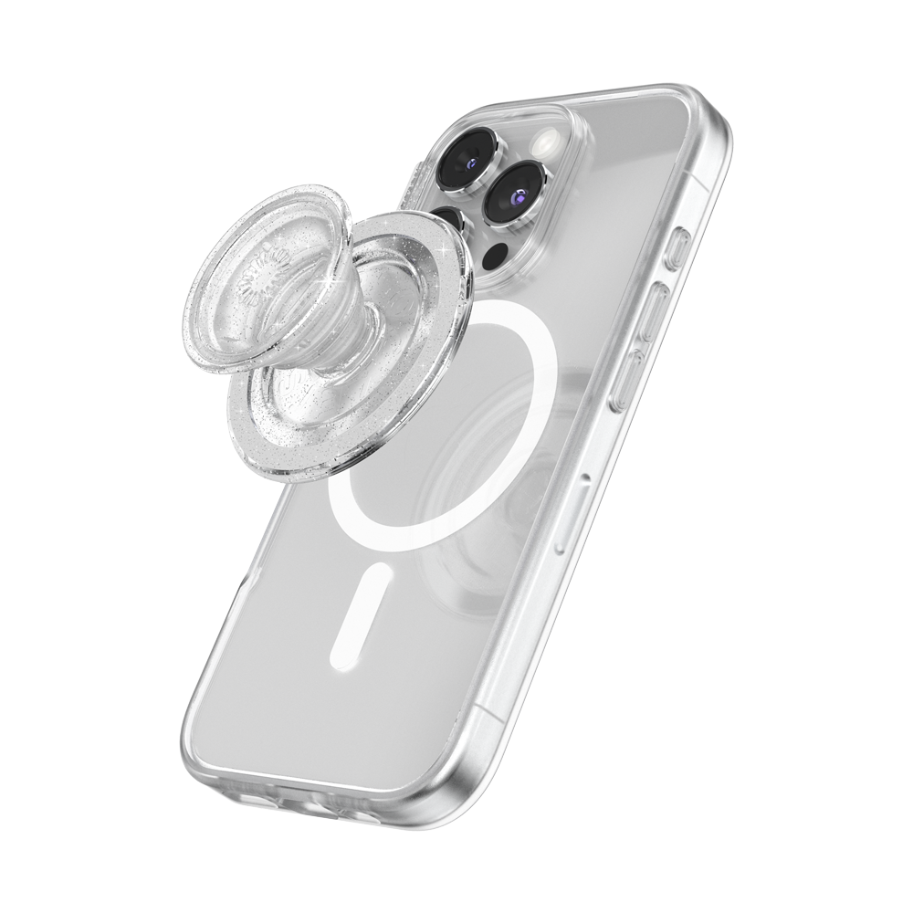 Grip MagSafe Circular Transparente