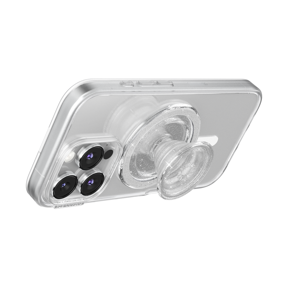Grip MagSafe Circular Transparente