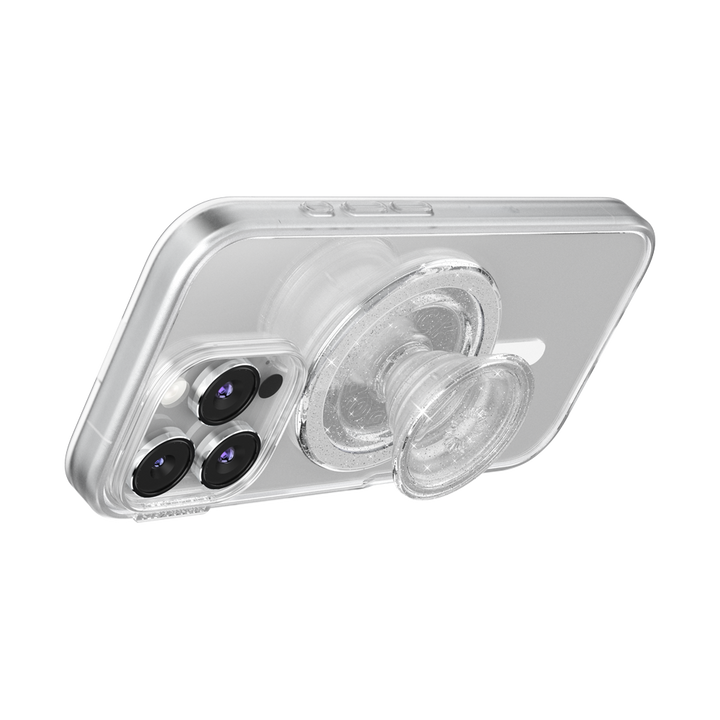 Grip MagSafe Circular Transparente