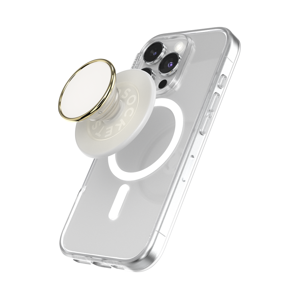 Grip MagSafe Circular - Crema de Coco