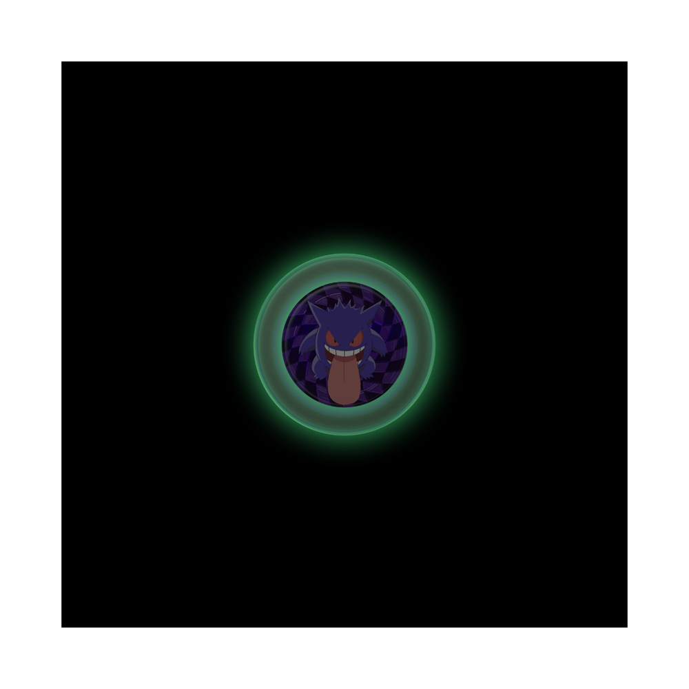 Grip MagSafe Circular - Ghost Gengar