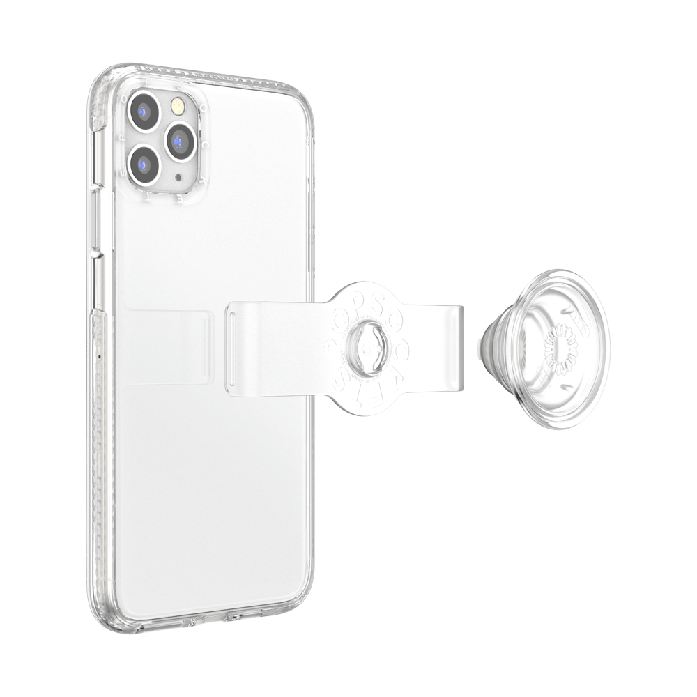 Transparente • iPhone 11 ProMax/XsMax con Slide Grip