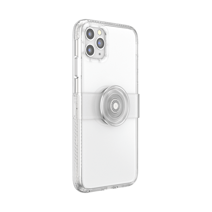 Transparente • iPhone 11 ProMax/XsMax con Slide Grip, PopSockets