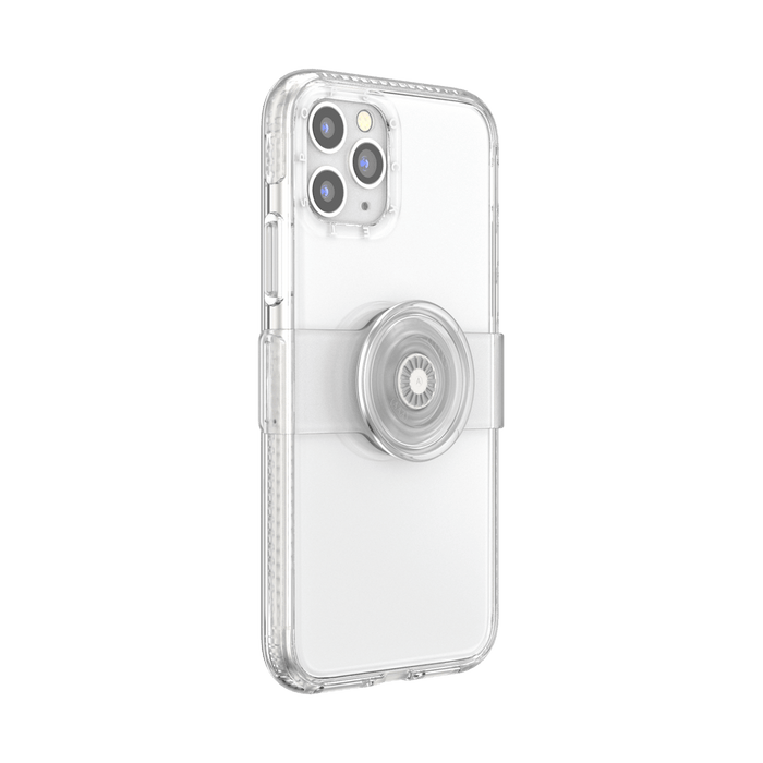 Transparente • iPhone 11 Pro/X/Xs con Slide Grip, PopSockets