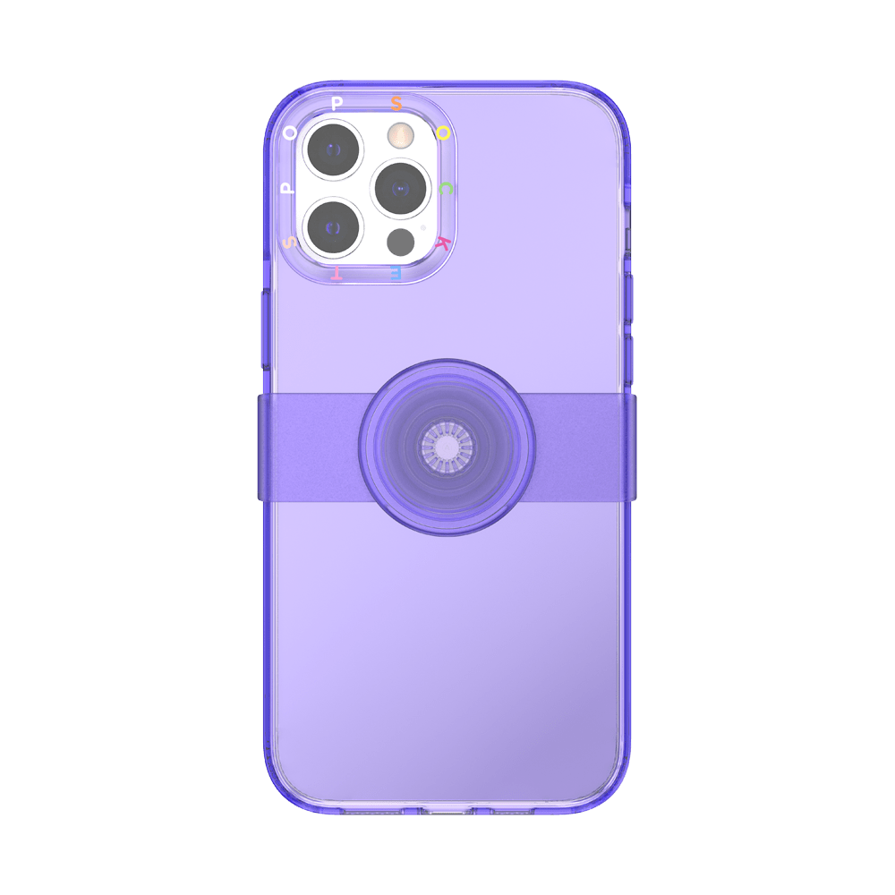 Morado • iPhone 12 ProMax con Slide Grip