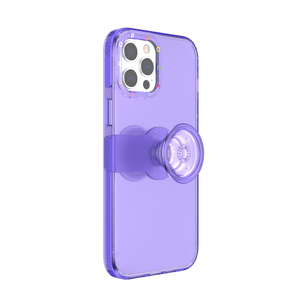 Morado • iPhone 12 ProMax con Slide Grip