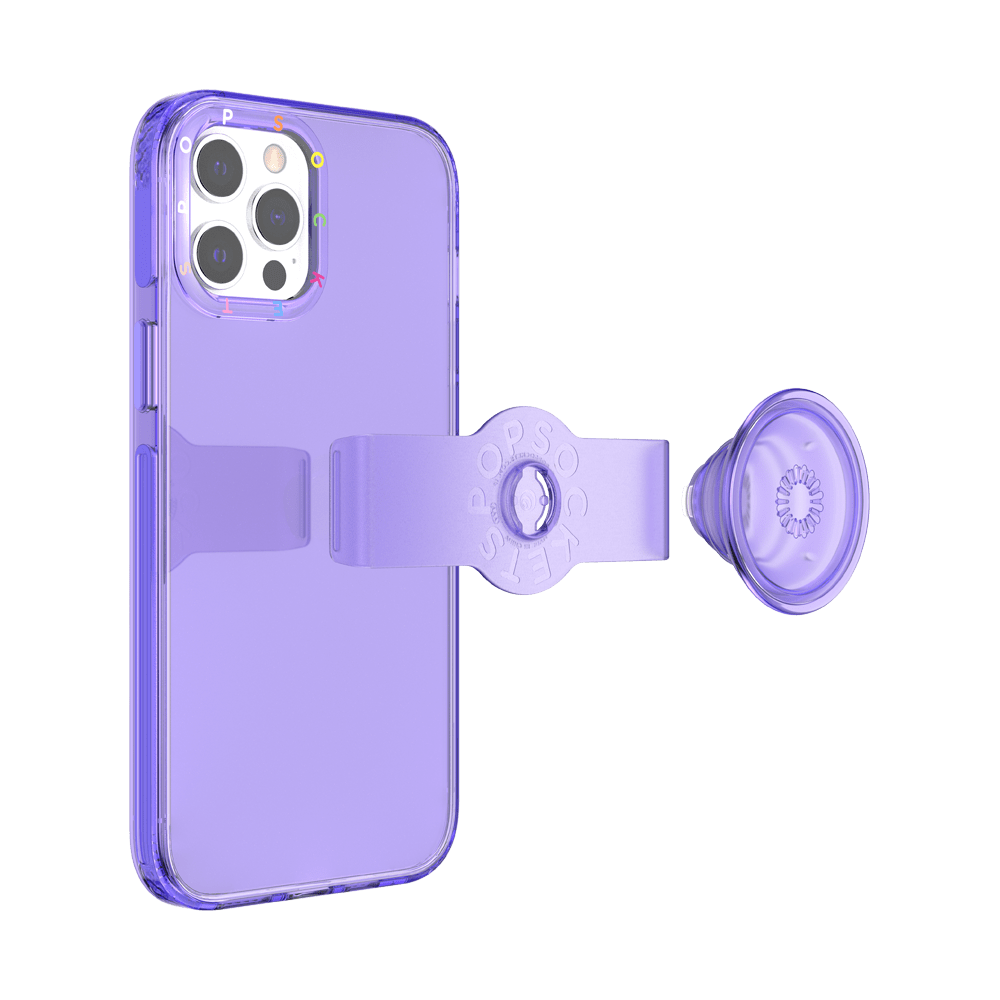 Morado • iPhone 12 ProMax con Slide Grip