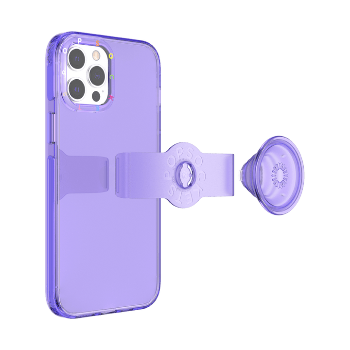 Morado • iPhone 12 ProMax con Slide Grip