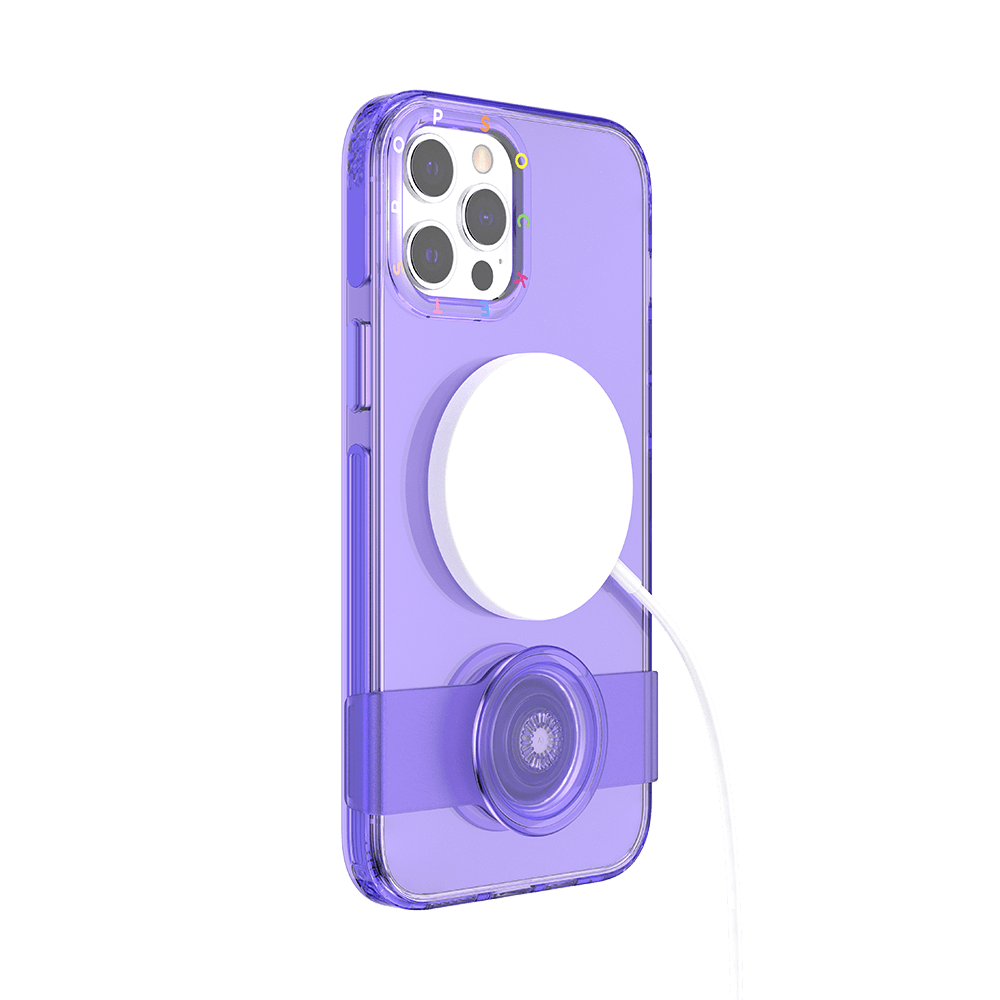 Morado • iPhone 12 ProMax con Slide Grip