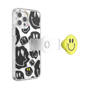 Carita Feliz • iPhone 12 ProMax con Slide Grip, PopSockets