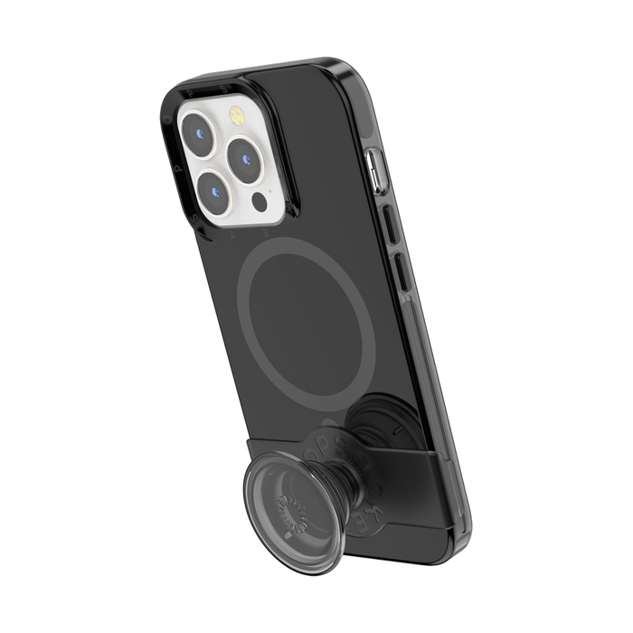 Negro • iPhone 13 Pro MagSafe® con Slide Grip, PopSockets